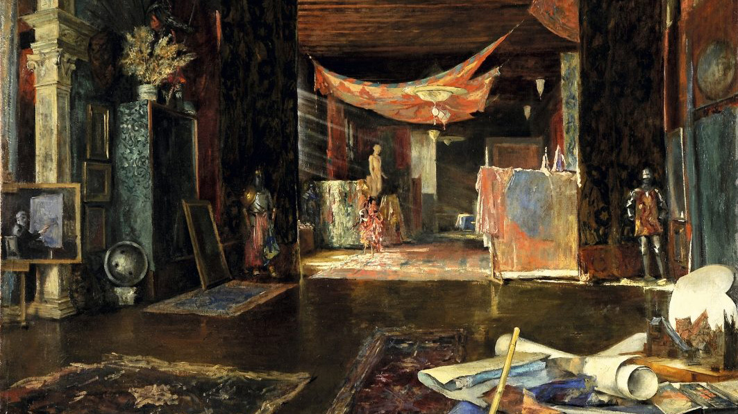 Izaskun Chinchilla se ha inspirado en las pinturas de Mariano Fortuny。