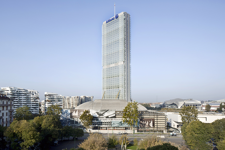 安联大厦，Milán，矶崎Arata Isozaki, 2014。照片:亚历山德拉Chemollo。